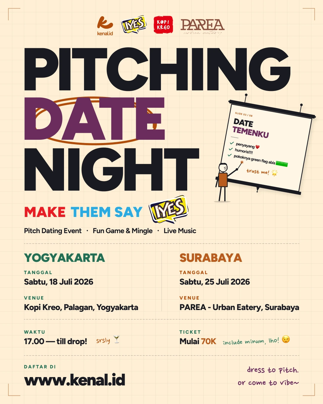 Pitching Date Night 1